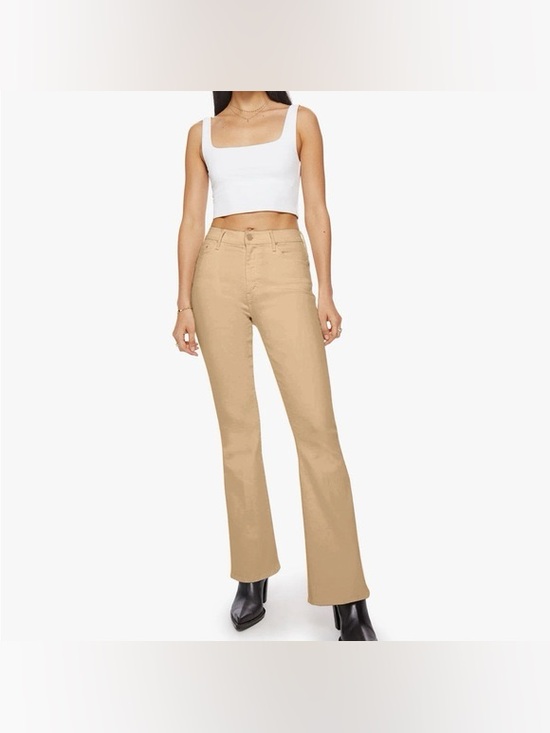 MOTHER Denim - MOTHER High Waisted Weekender Skimp
in Second Chance (Sand Wash) Size 27